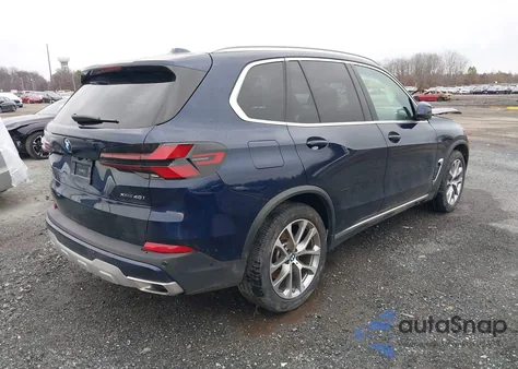 2025 BMW X5 xDrive40I z USA, uszkodzony, nr VIN 5UX23EU00S9W72676